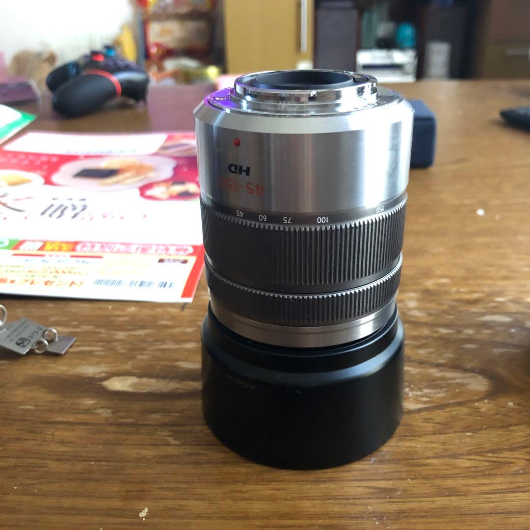 (値下げしました！)LUMIX 45-150HD レンズ シルバー