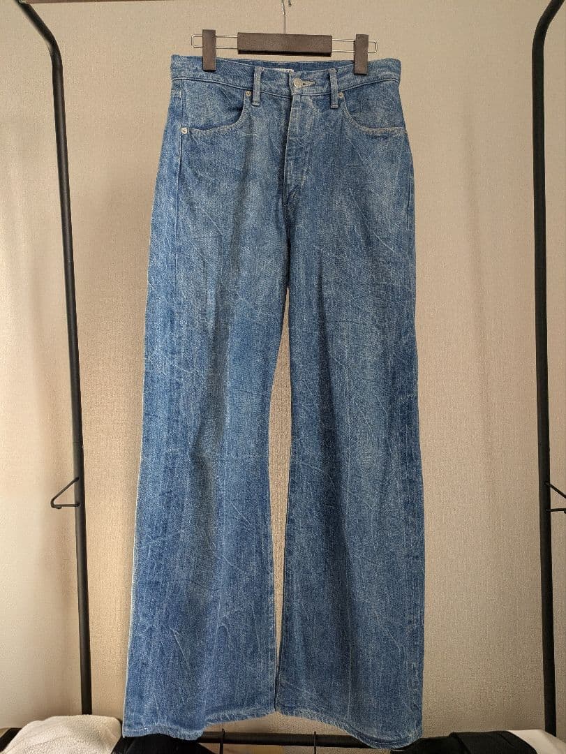 パンツ SELVEDGE FADED LIGHT DENIM PANTS 23SS