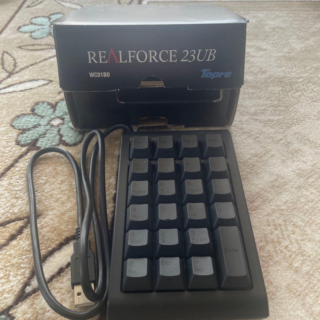 東プレ Realforce23U テンキー WC01B0
