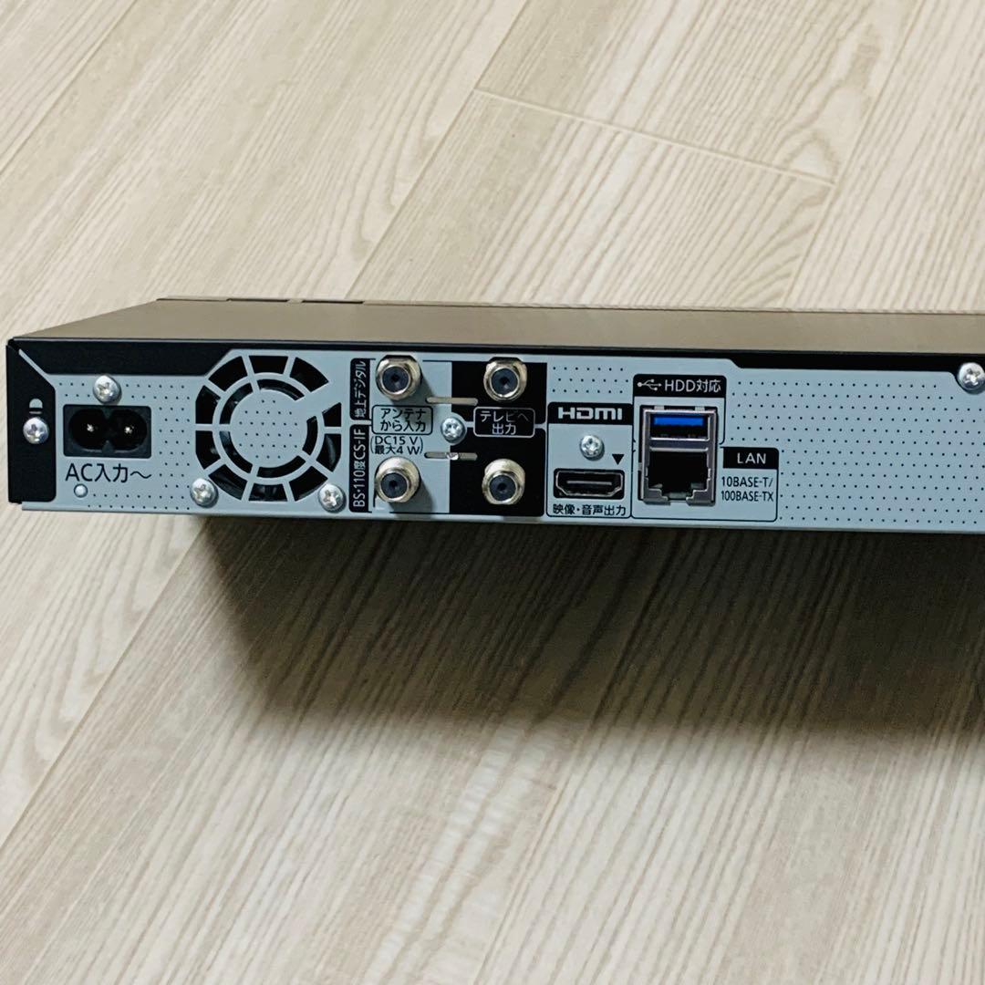 美品 パナソニック ブルーレイレコーダー DMR-BCW1060 2019年製