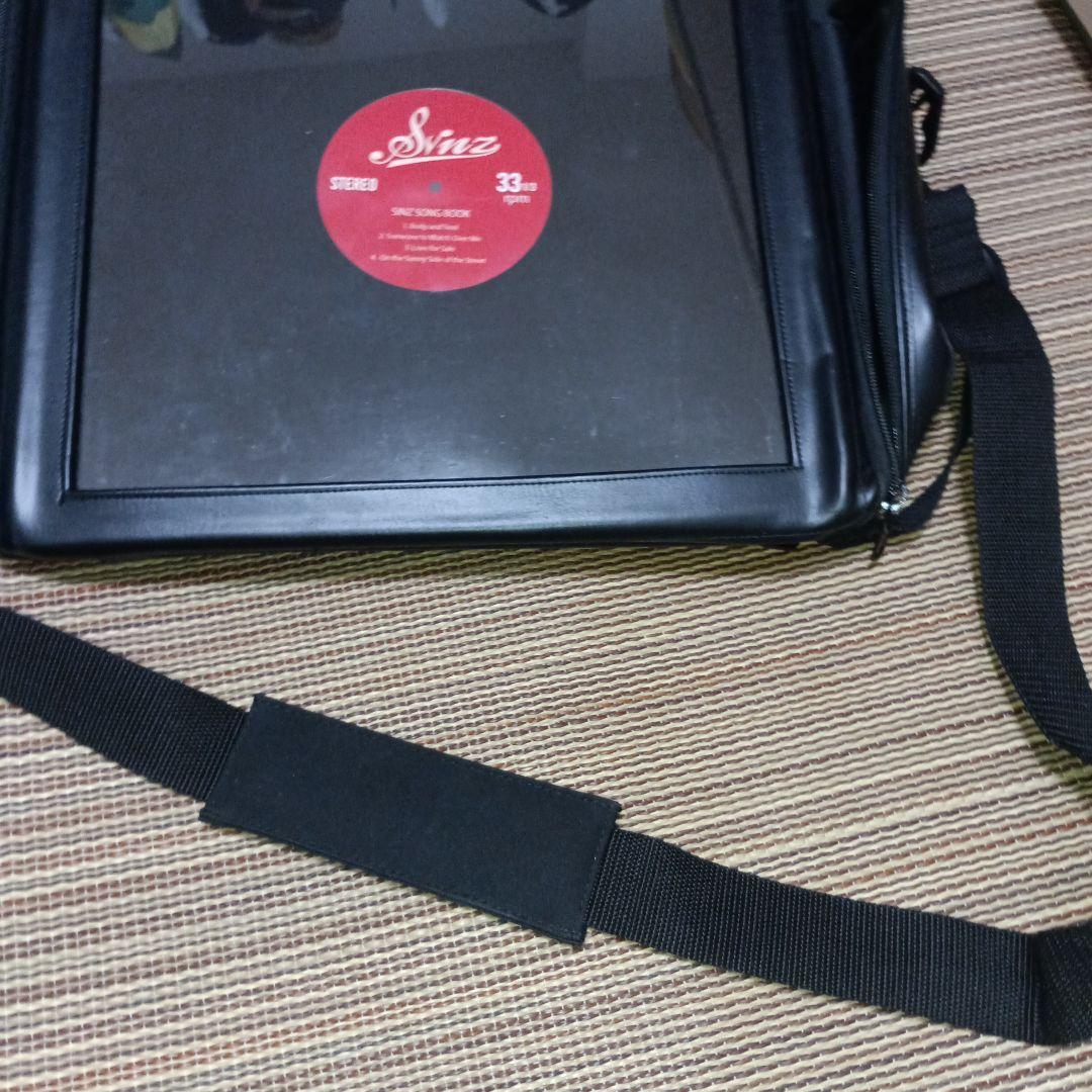 Sinz レコードバッグ 33rpm用 diskunion　黒ブラック　完売品