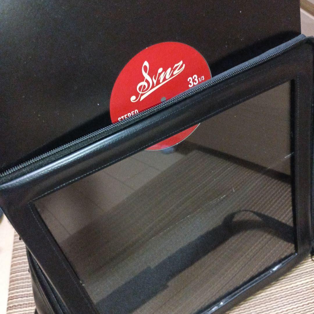 Sinz レコードバッグ 33rpm用 diskunion　黒ブラック　完売品