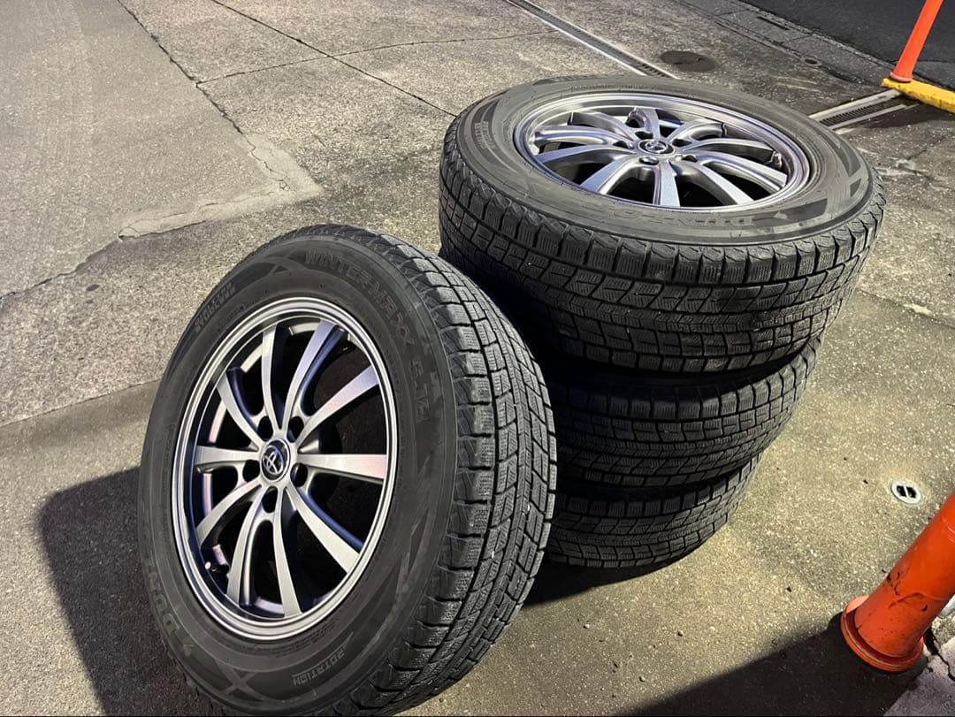 トヨタ　ホイール　純正　スタッドレス　4本セット　ハリアー　プリウス