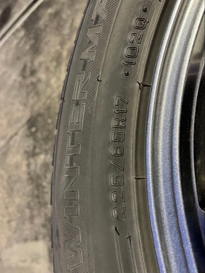 トヨタ　ホイール　純正　スタッドレス　4本セット　ハリアー　プリウス