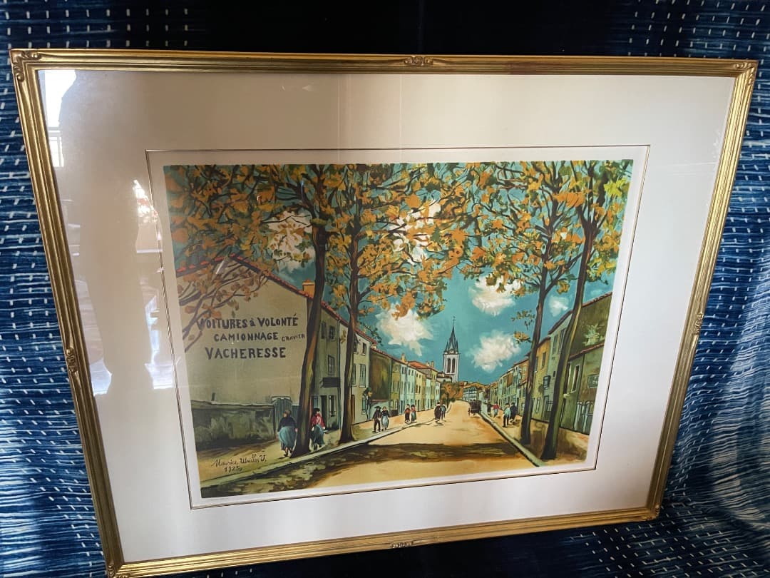 モーリス・ユトリロ（リトグラフ）