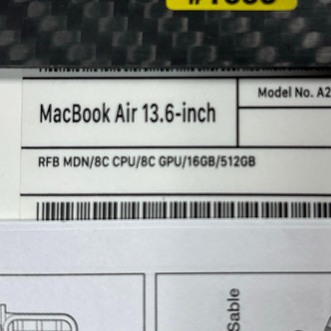 土*！様 Apple MacBook Air M2 2022 16GB