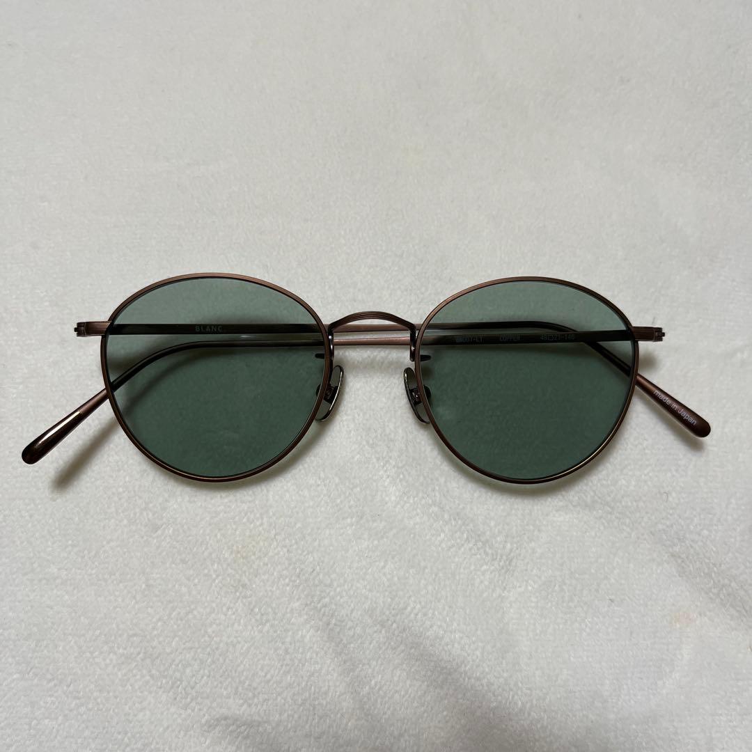 BLANC.. BM007-LI COPPER/M.GRN サングラス