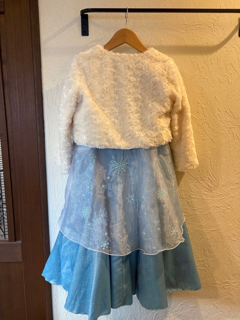 ビビディ・バビディ・ブティック　ドレス　エルサ 120㎝　ボレロ付き