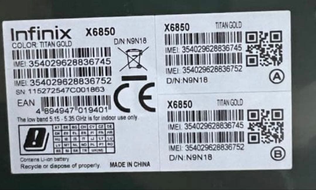 スマートフォン本体 Infinix NOTE 40 Pro 8GB+256GB