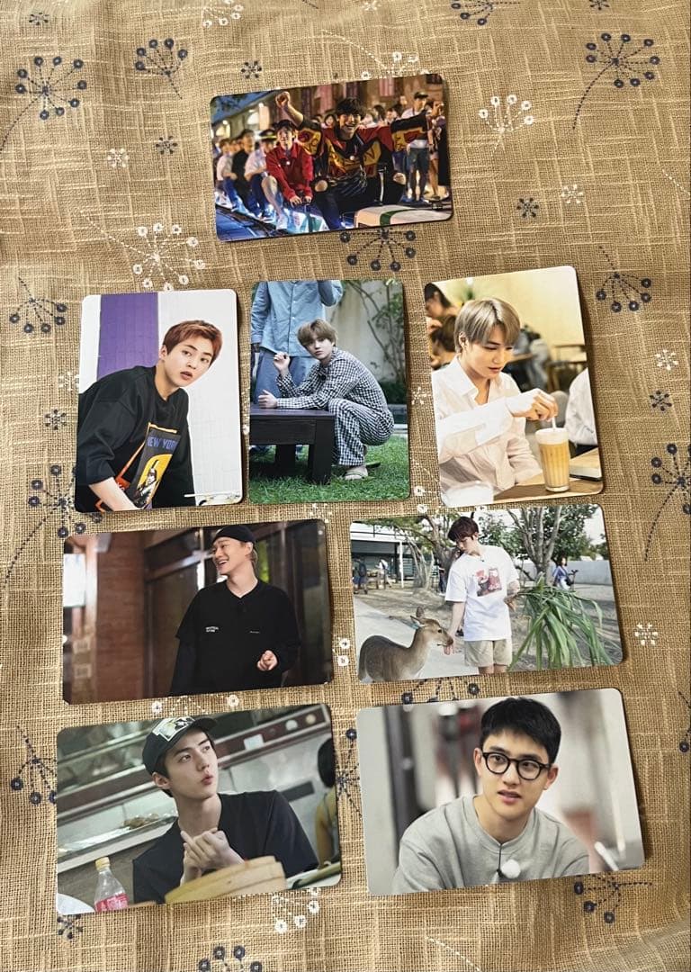 EXOのあみだで世界旅行 高雄&墾丁編 DVD トレカ　EXO-L JAPAN