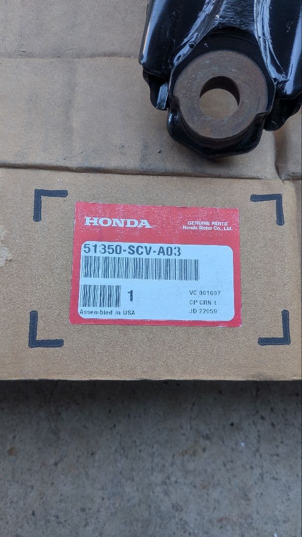 MDX　HONDA 新品 アーム 2個セット