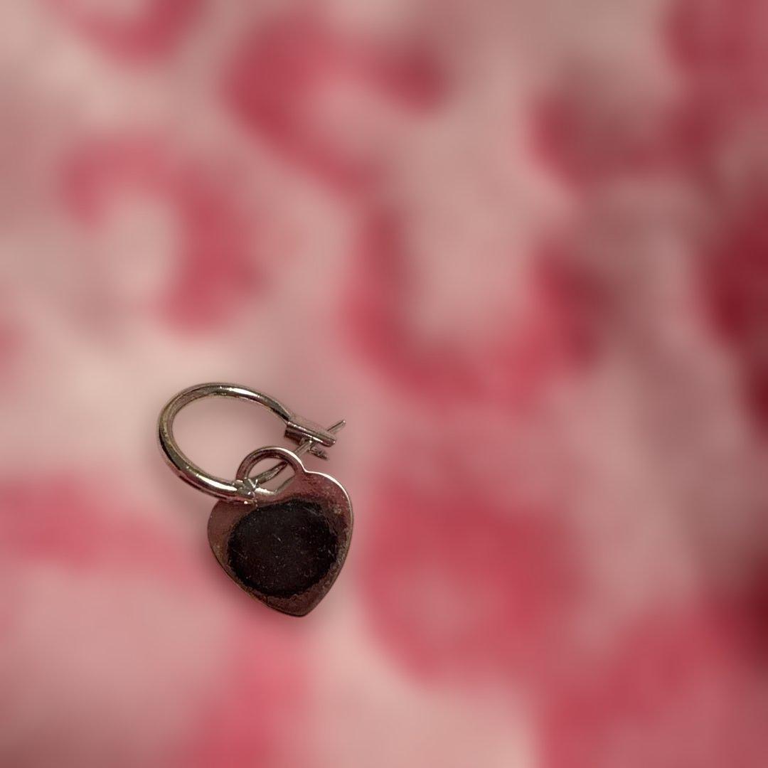 ティファニー ハート ピアス(片耳)