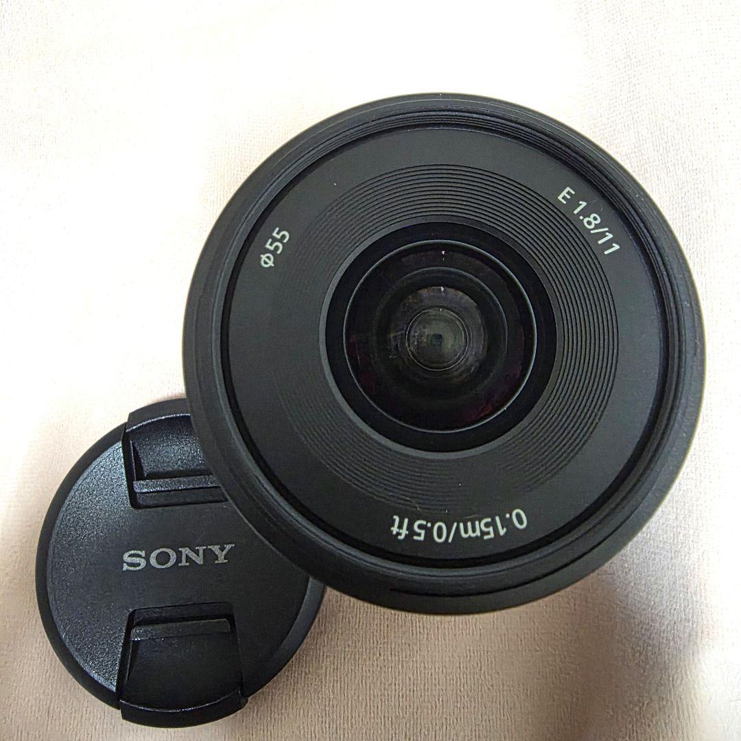 SONY　広角単焦点レンズ APS-C E 11mm F1.8　SEL11F18