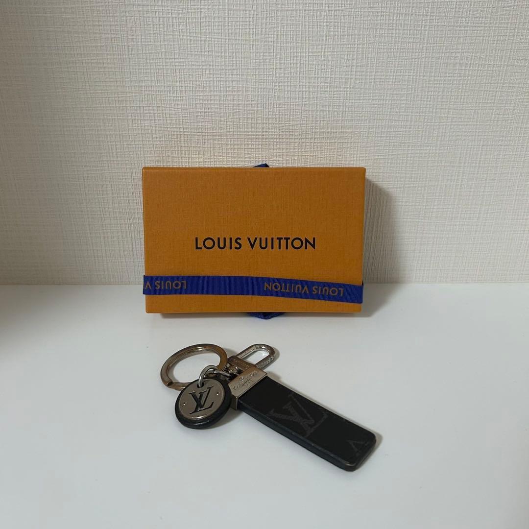 Louis Vuitton レザー キーホルダー キーリング