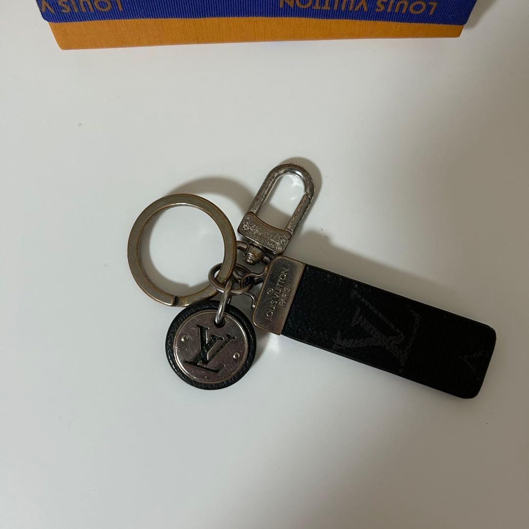 Louis Vuitton レザー キーホルダー キーリング