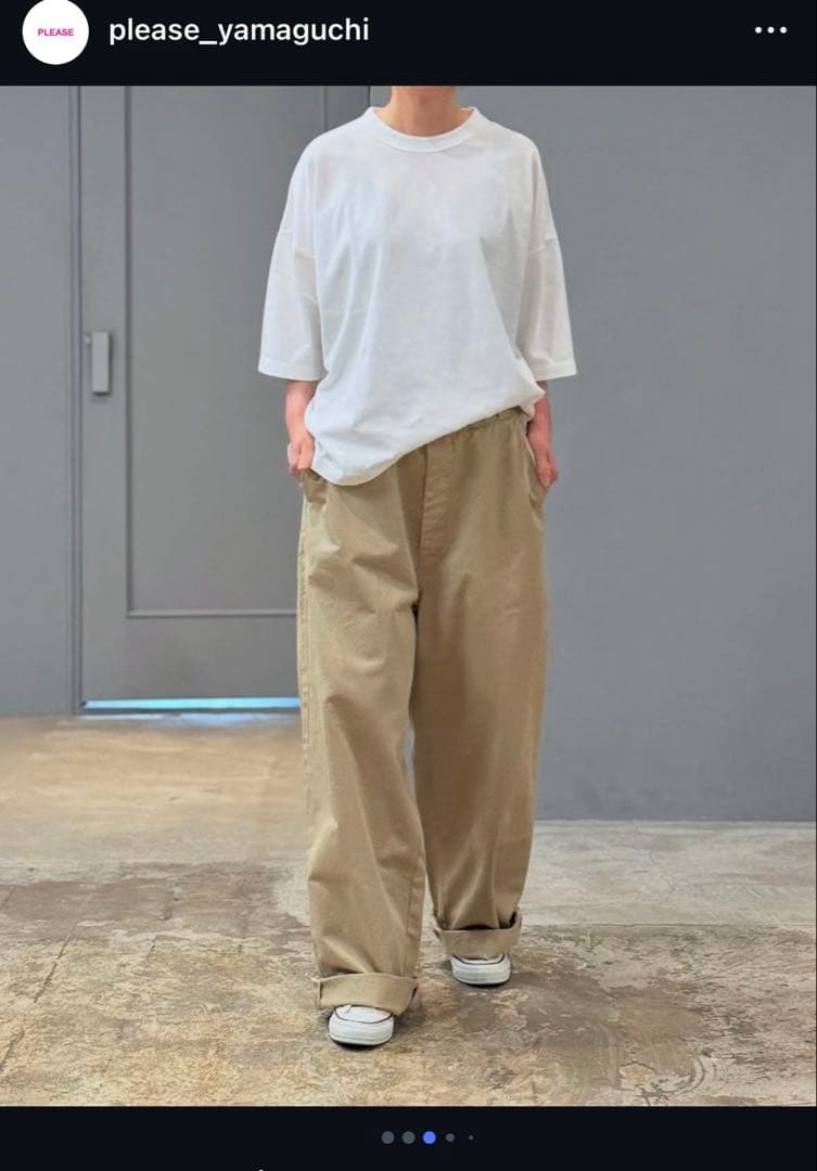 チマラ chimala PLEASE 別注　チノパン　32