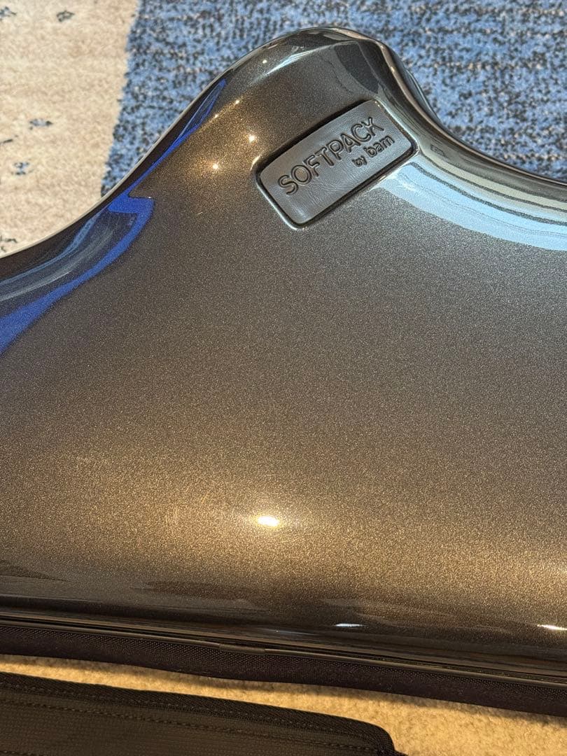 BAMテナーサックスソフトパックケース　グレー