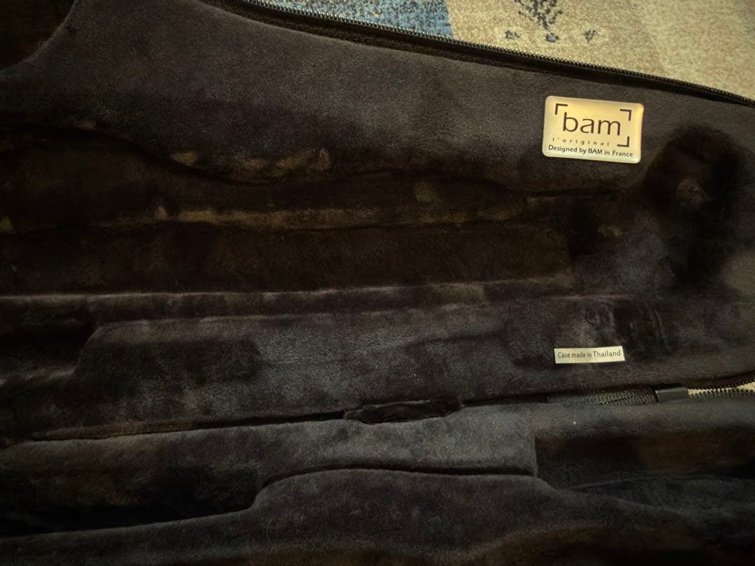 BAMテナーサックスソフトパックケース　グレー