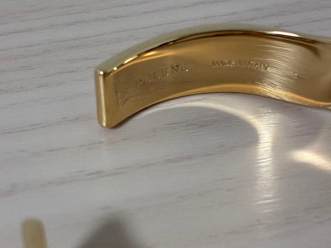 ポレーヌ【新品】Éole バングル エディション 24Kゴールドメッキ　Sサイズ