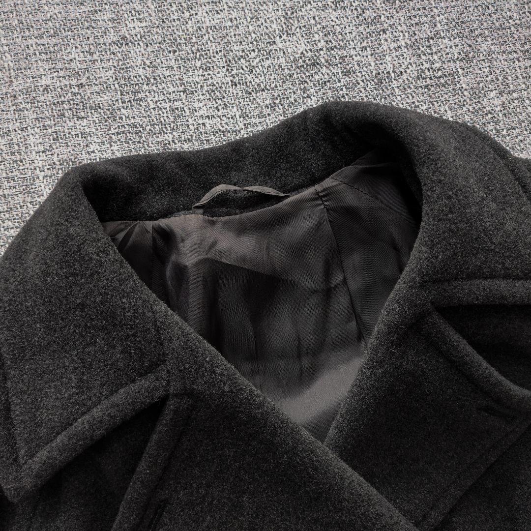 マックスマーラ　プリズマレイ　バージンウール　ダブルブレスト　ウールコート