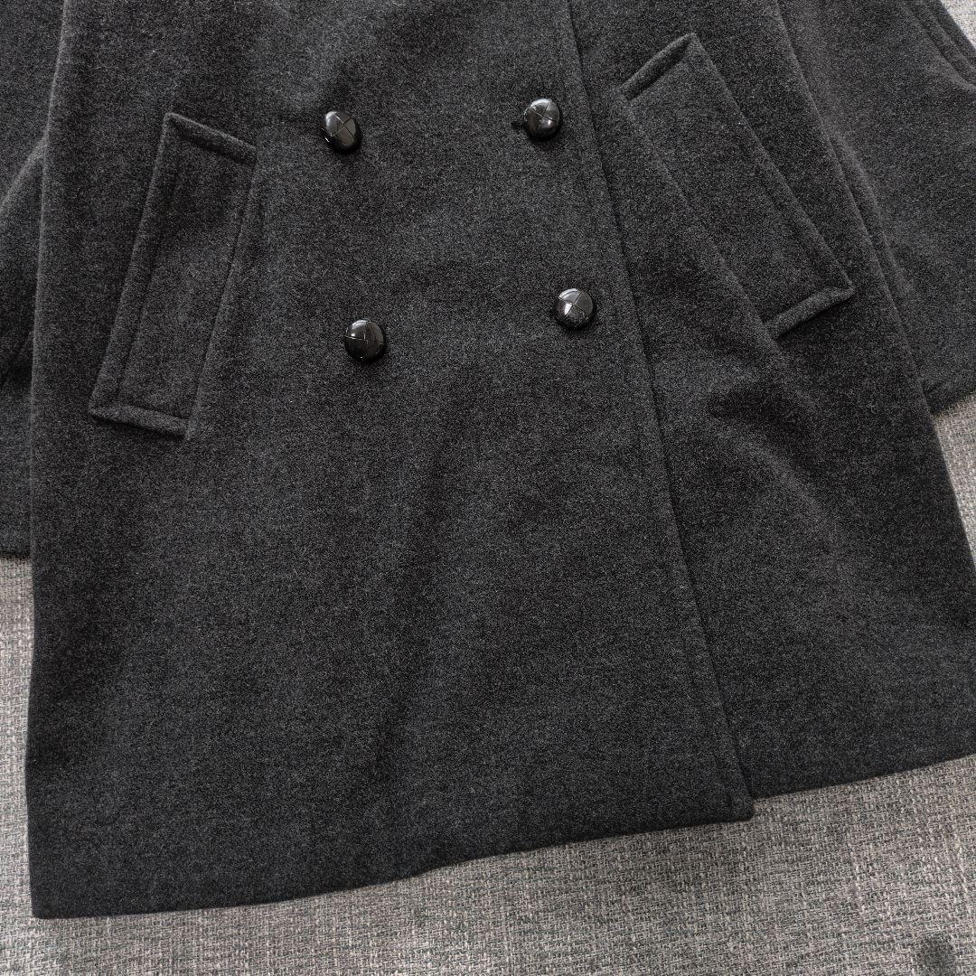 マックスマーラ　プリズマレイ　バージンウール　ダブルブレスト　ウールコート