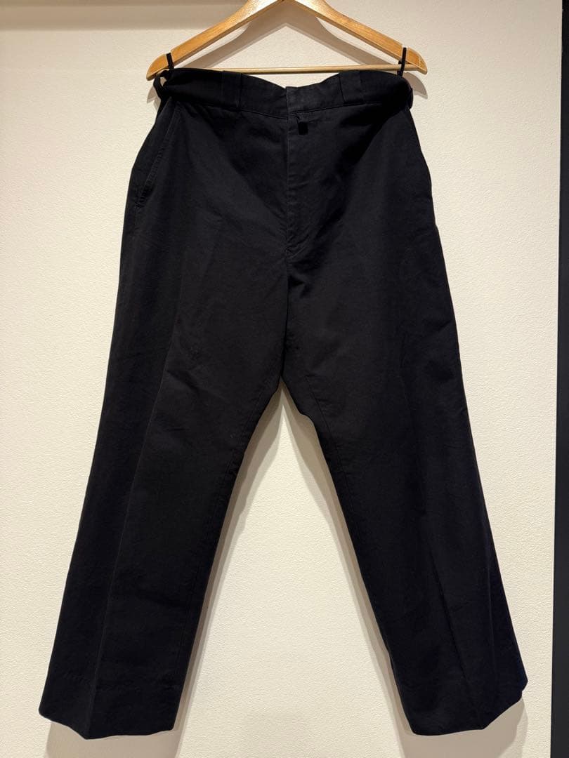 comoli 25ss ポストワークツイルパンツ 3