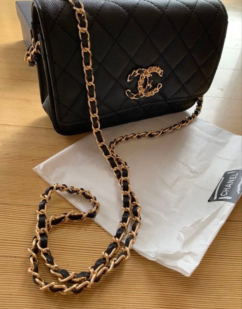 新品未使用 ショルダーバッグ シャネルロゴCHANELマーク ノベルティ 結婚式