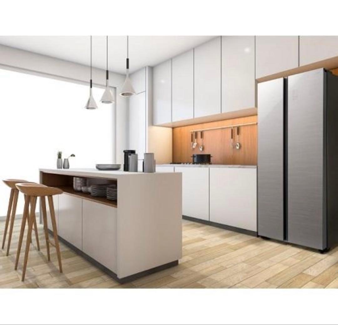 【美品】AQUA ノンフロン冷凍冷蔵庫 シルバー