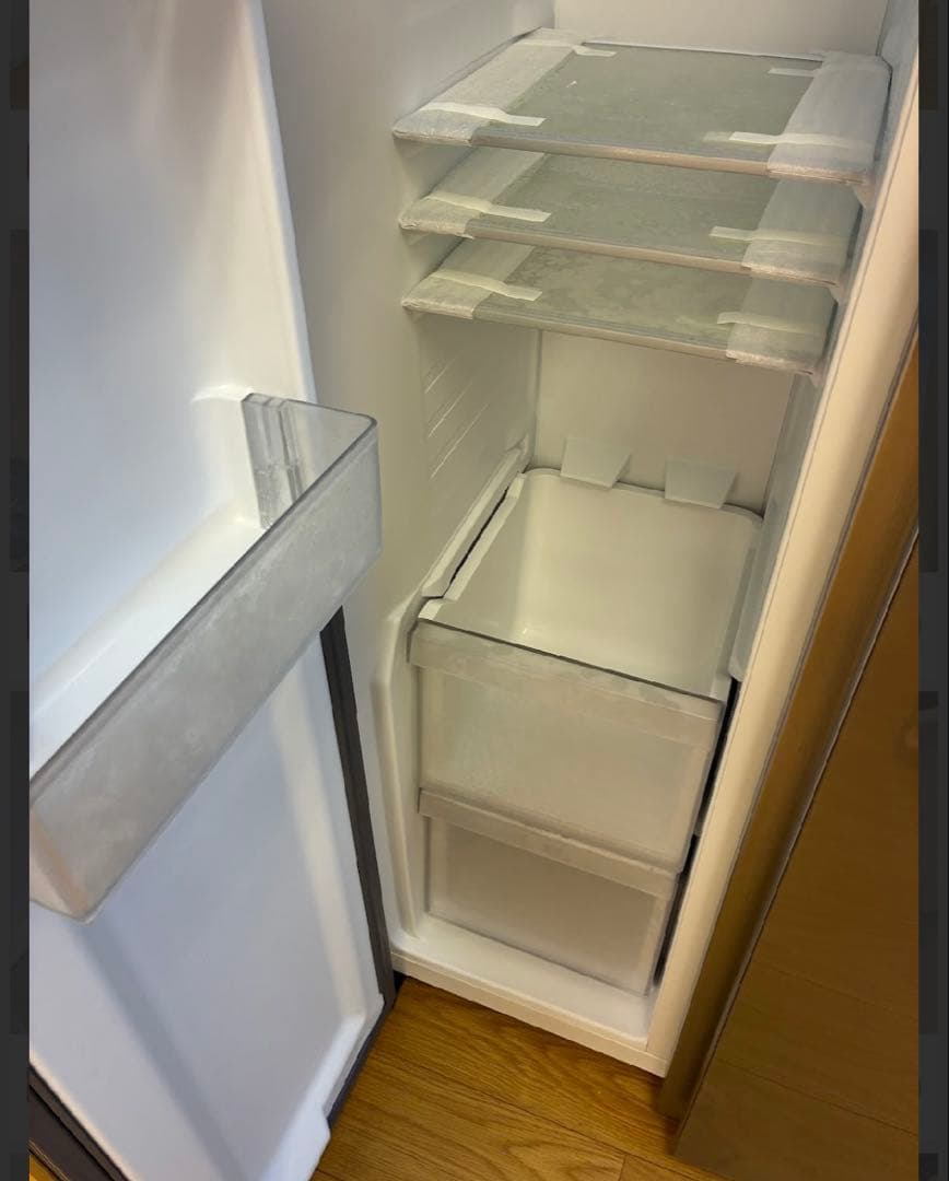 【美品】AQUA ノンフロン冷凍冷蔵庫 シルバー