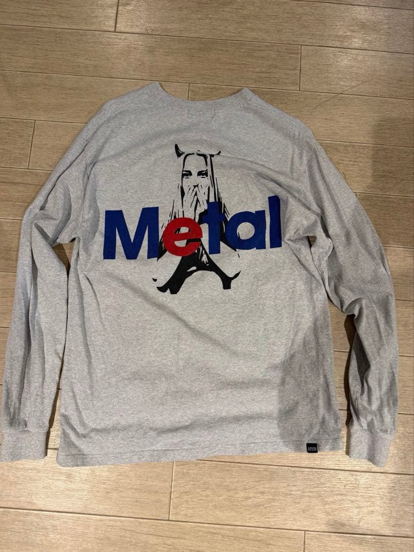 Hysteric グレー ロングスリーブ トレーナー
