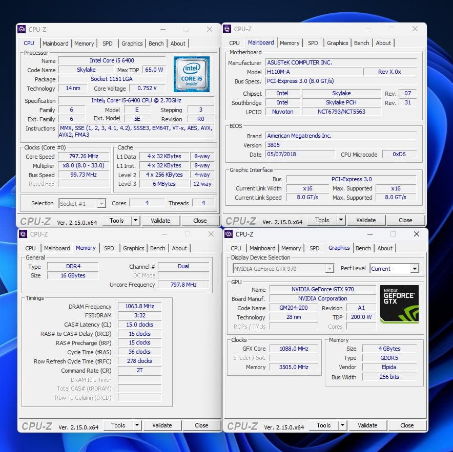 ゲーミングPC　i5 16Gb SSD500Gb GTX-970 自作マシン