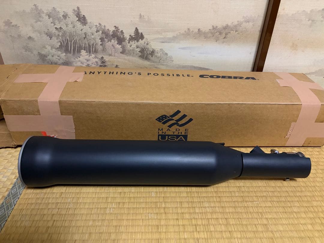 COBRA BOLT用 スリップオン・マフラー