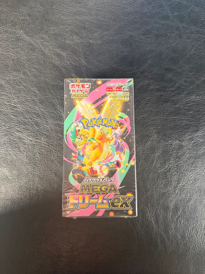 ポケモンカードゲーム MEGA ドリームEX 10枚入り　boxシュリンク付き