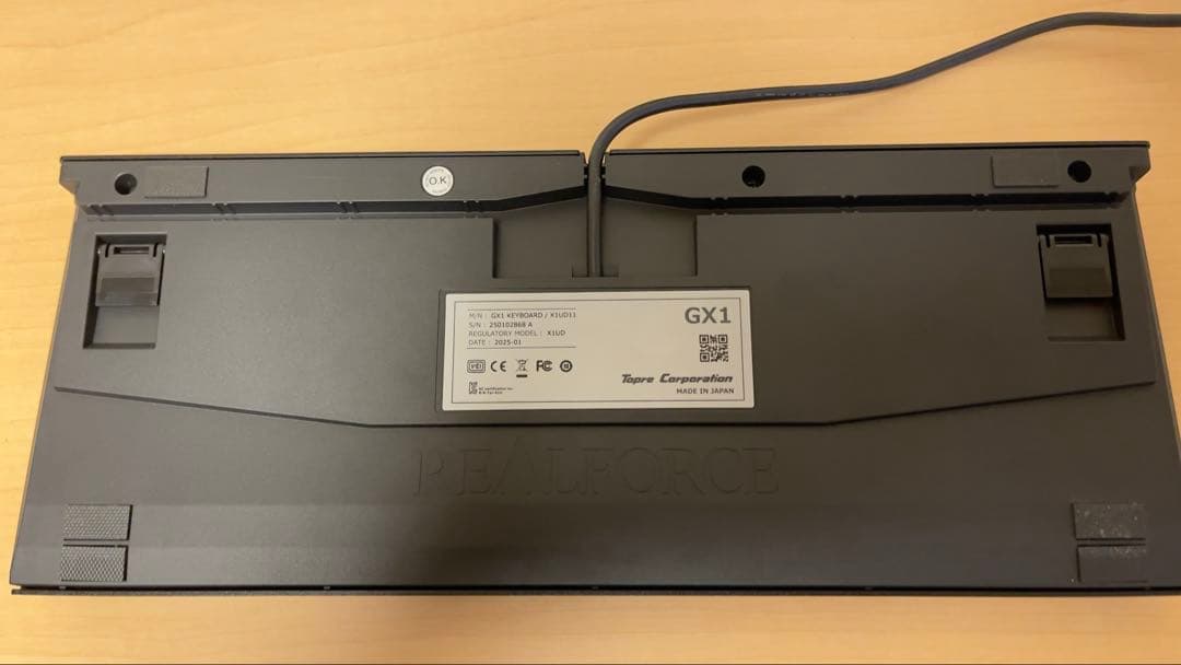 ひ*ん様 REALFORCE GX1 英語配列 87キー 45g