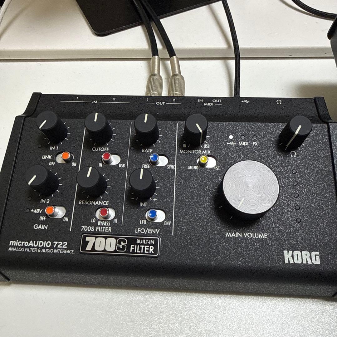KORG microAUDIO 722 オーディオインターフェイス　DTM