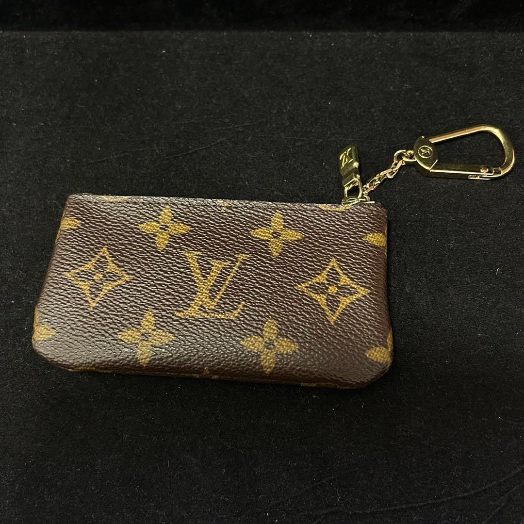 ルイヴィトン モノグラム ポシェット クレ ケース キーケース 箱付