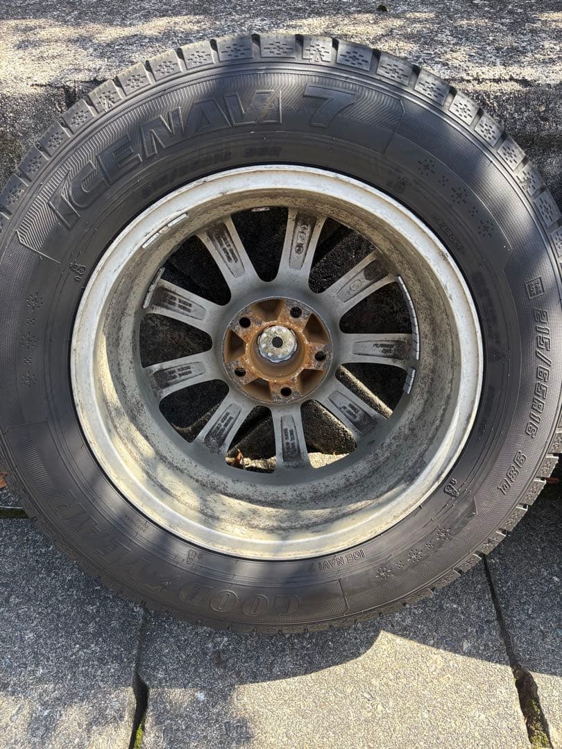 ③ 215/65R16スタッドレス・アルミホイール 1本価格 ヴェルファイアなど