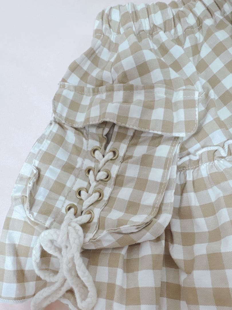 希少　LIZ LISAはしごリボンポケットスカパン　平成　姫カジ