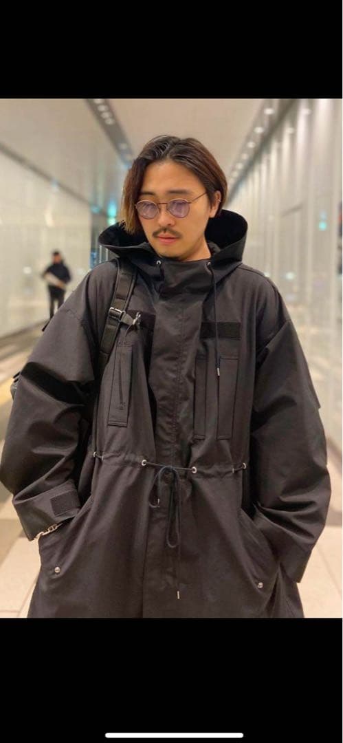 なかむ着用　20ss yuki hashimoto モッズコート