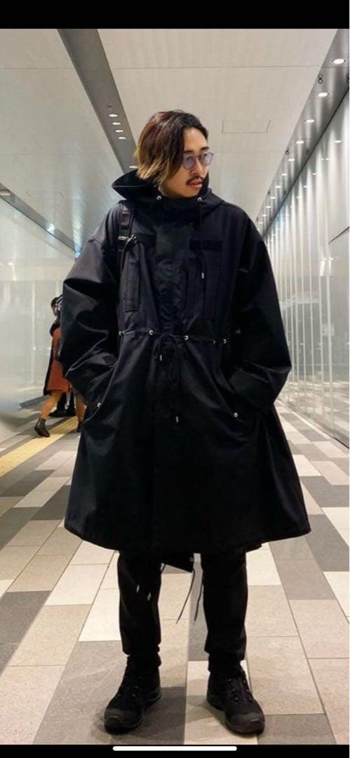 なかむ着用　20ss yuki hashimoto モッズコート