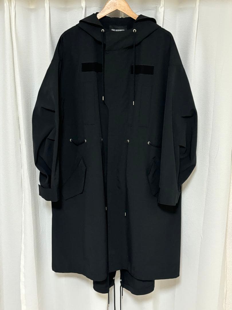 なかむ着用　20ss yuki hashimoto モッズコート