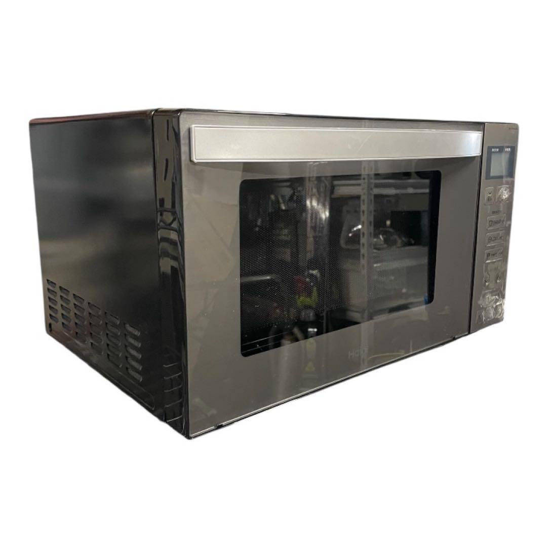 Haier 電子レンジ 単機能 ブラック 動作確認済み 2024年製