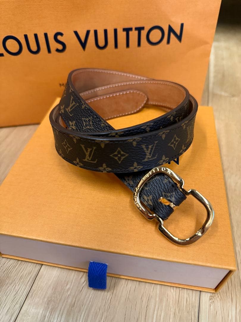 Louis Vuitton ルイヴィトン モノグラム レディースベルト 箱付き
