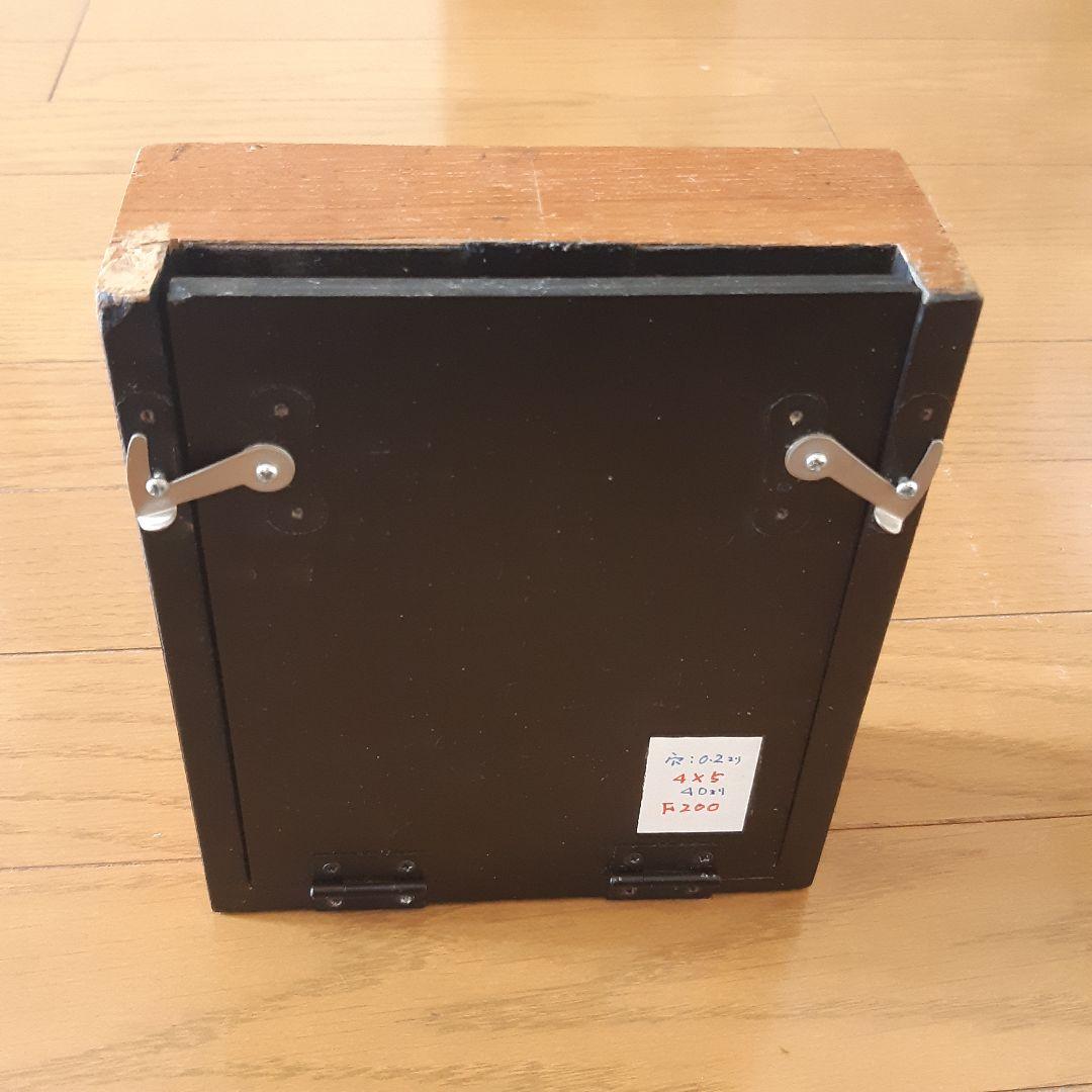 ★ ハンドメイド 木製4×5用 ピンホールカメラ