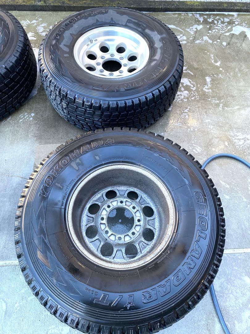 【なおさま専用】 ハマーH2用　スタッドレスタイヤ&ホイール　4本セット