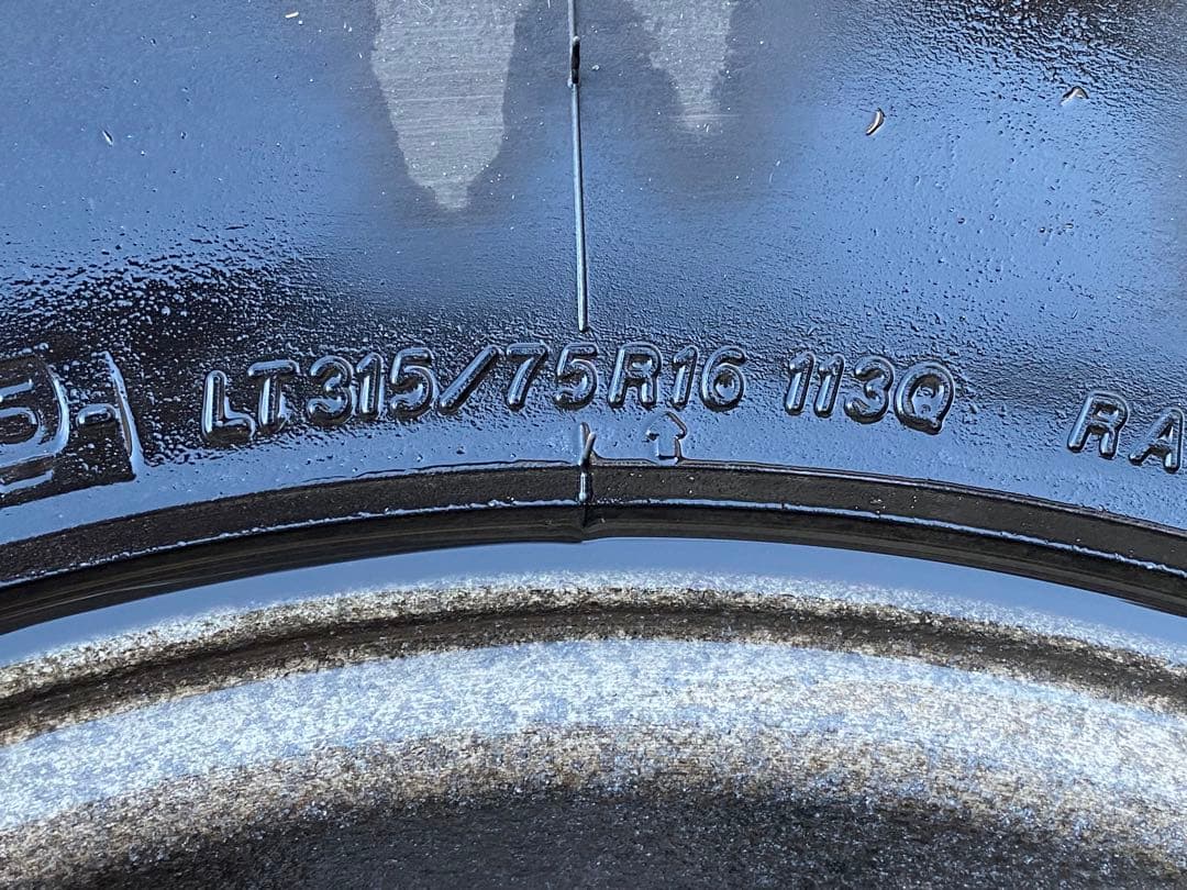 【なおさま専用】 ハマーH2用　スタッドレスタイヤ&ホイール　4本セット