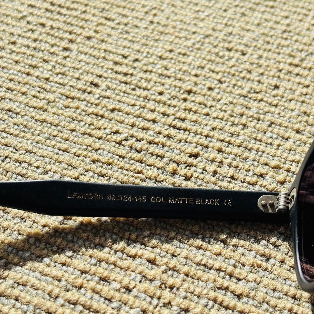 お値下げ　MOSCOT LEMTOSH 46 サングラス　マットブラック