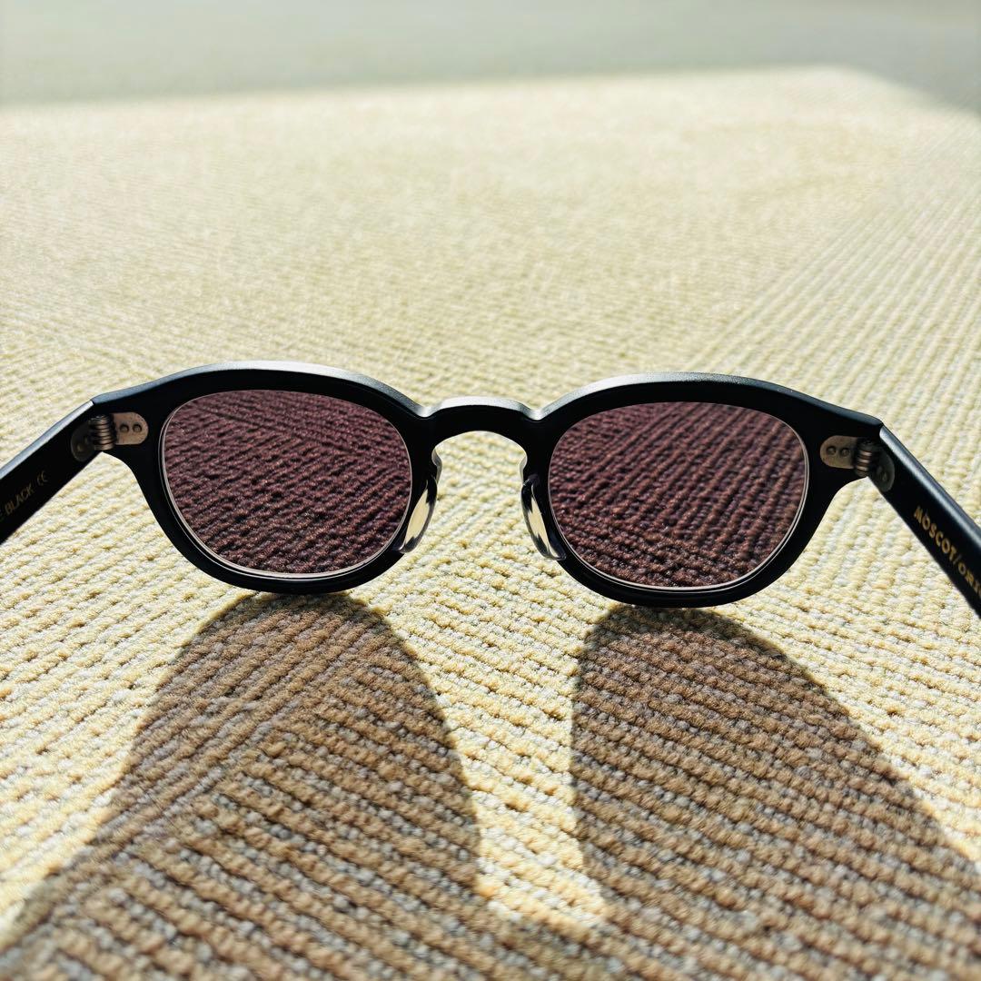 お値下げ　MOSCOT LEMTOSH 46 サングラス　マットブラック