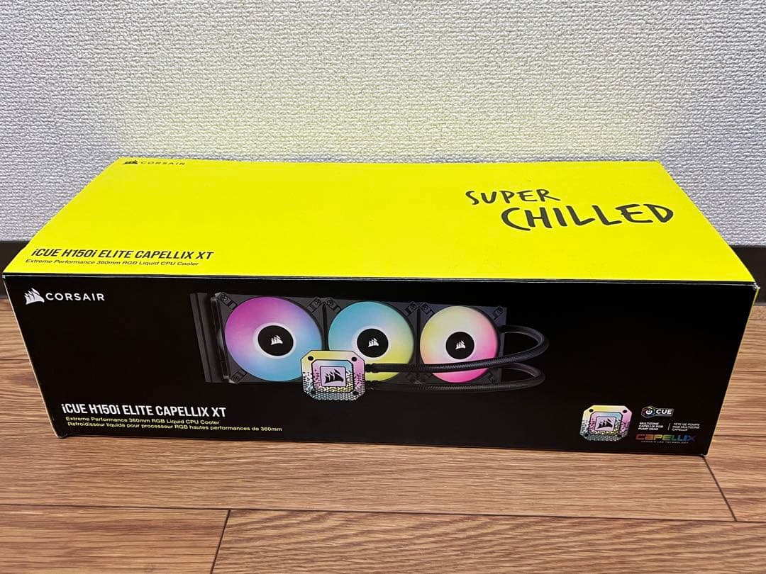 PC用ファン・クーラー CORSAIR H150i ELITE CAPELLIX XT