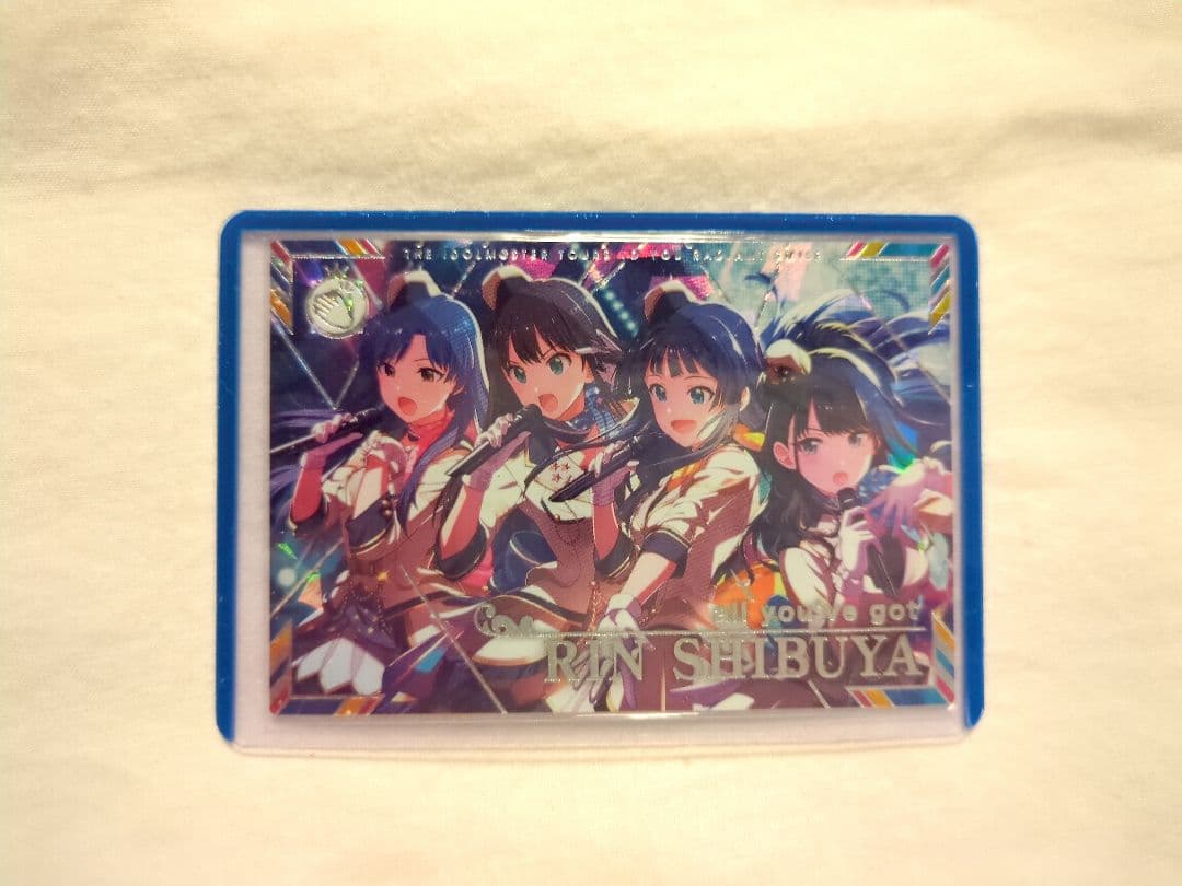 アイドルマスターツアーズ　ツアマス 渋谷凛 SSR ロケテスト版　ロケテ版